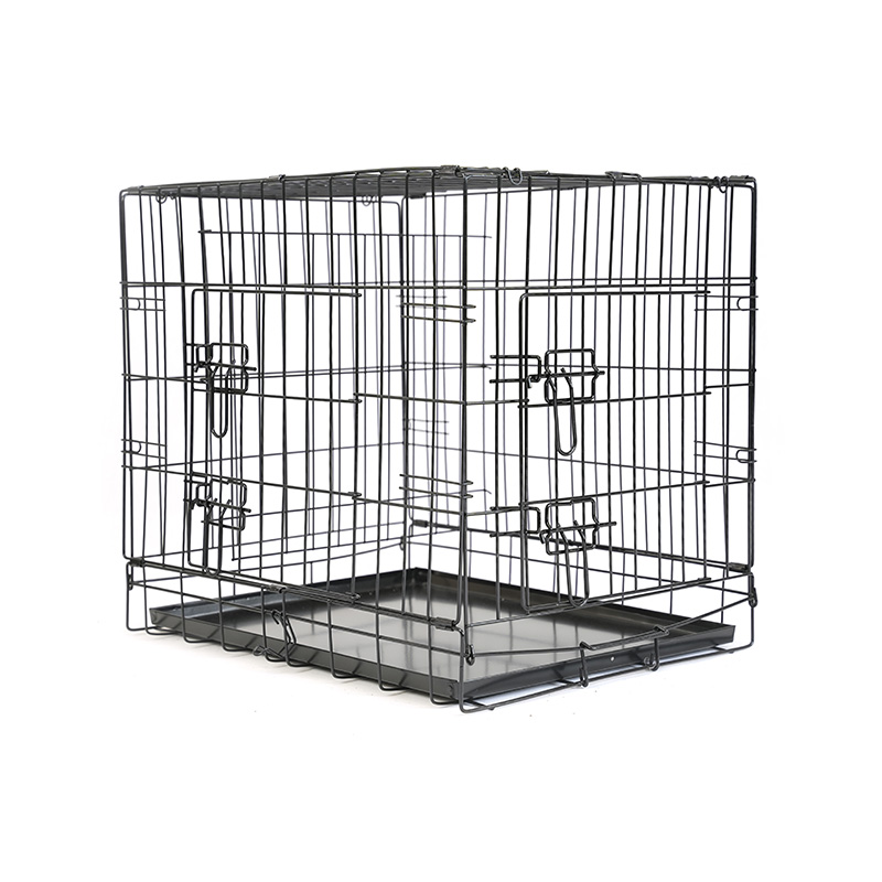 DH016-1 Katlanabilir Metal Pet Köpek Ve Kedi Kafesi Kulübesi