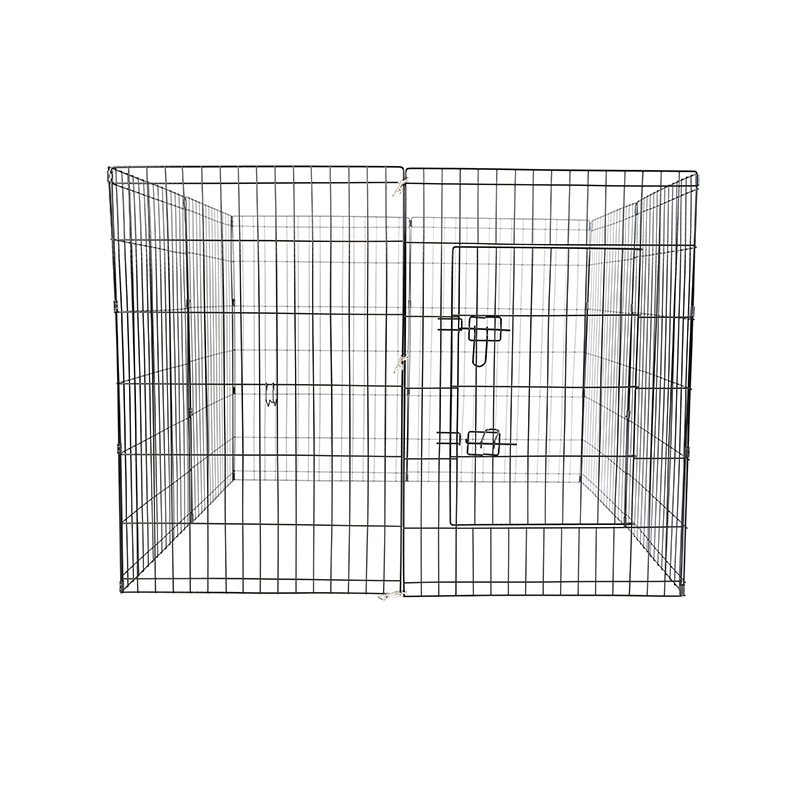 DH051-3 8 Panel Taşınabilir Kapalı Metal Köpek Oyun Parkı